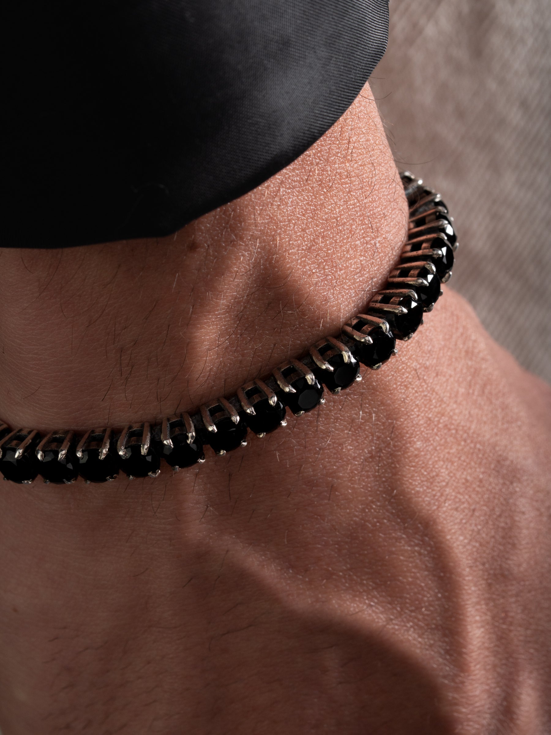 MATERIAL: PRATA | Pulseira Riviera em Prata 925