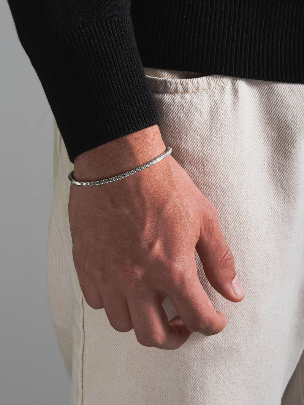 MATERIAL: PRATA | Pulseira Tail em Prata 925