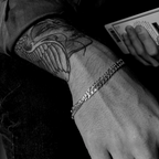 MATERIAL: PRATA | Pulseira Grumet Slim em Prata 925