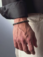 MATERIAL: PRATA | Pulseira Riviera em Prata 925