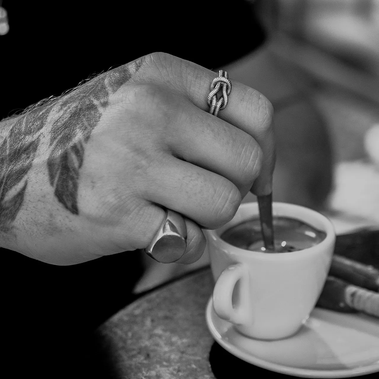 Anel de Prata Rope | Old Siller 6
