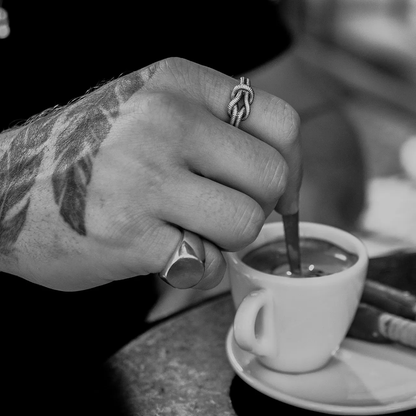 Anel de Prata Rope | Old Siller 6