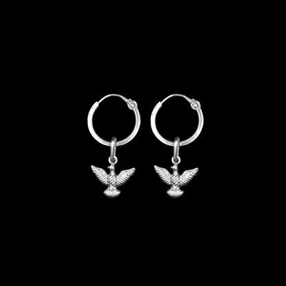 Argola de Prata Peace | Old Siller 