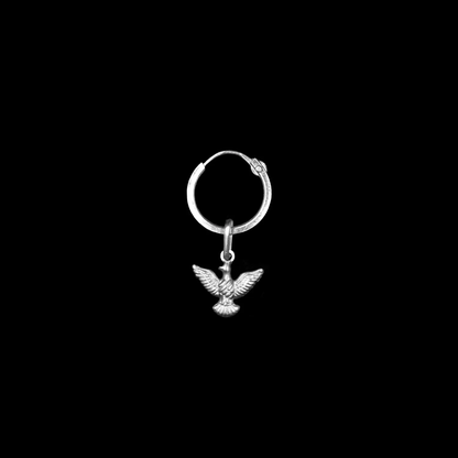 Argola de Prata Peace | Old Siller  2