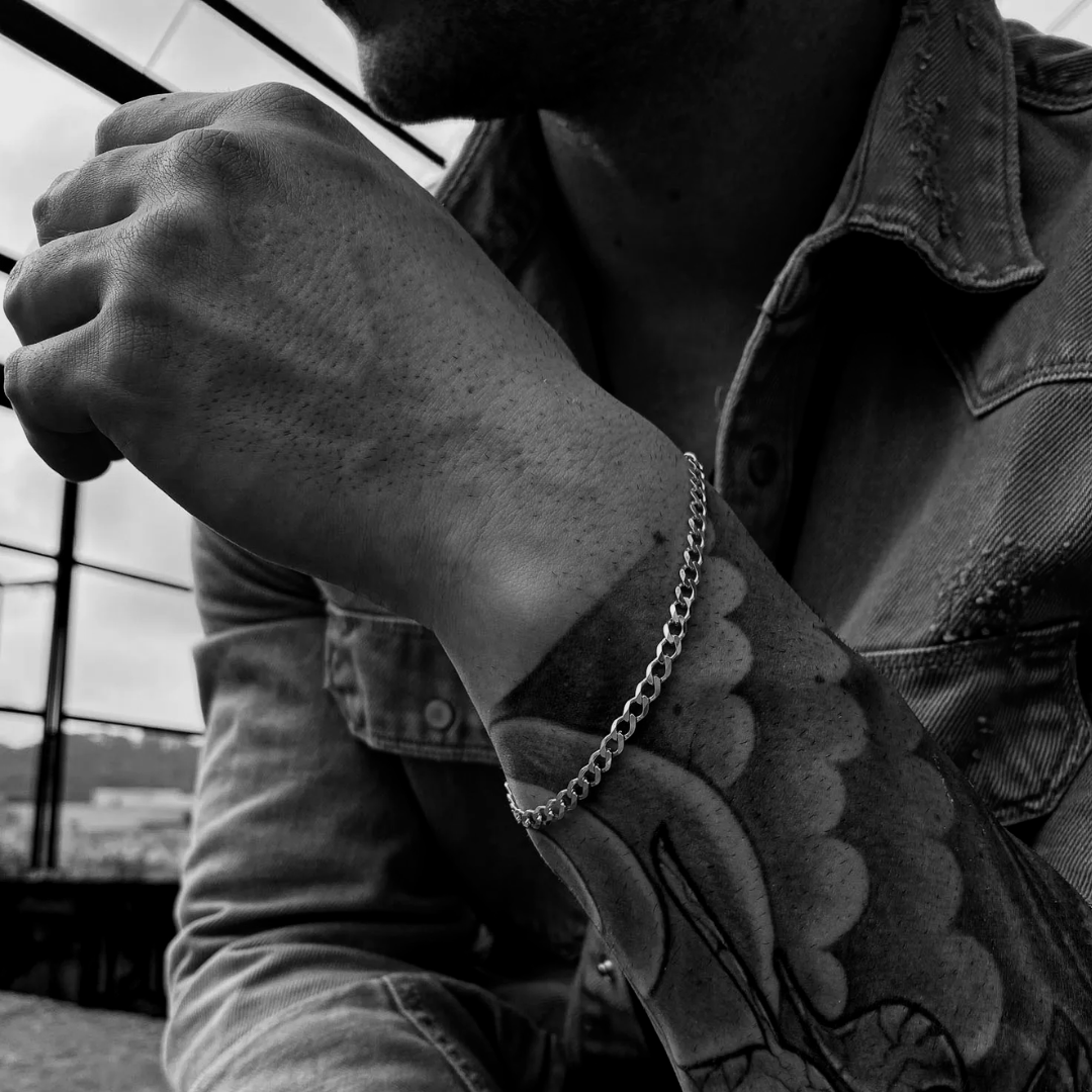 Pulseira de Prata Grumet Medium | Old Siller 4